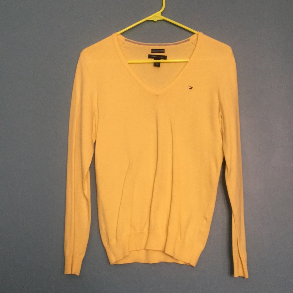 Yellow sweater